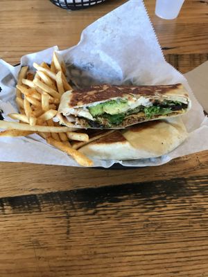 Vegan Munchwrap  at Native Foods in Boulder