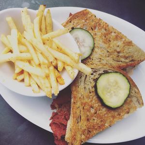 Reuben  at Native Foods in Boulder