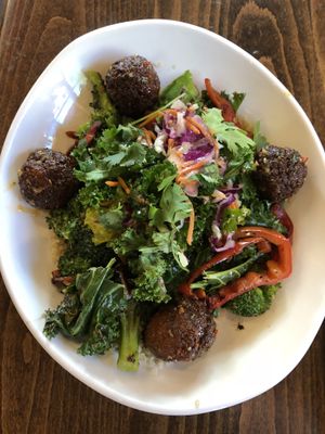 Thai meatballs at Native Foods in Boulder