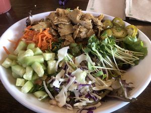 Banh mi salad at Native Foods in Boulder