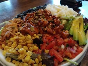 $10.75 BBQ Chicken Salad at Native Foods in Boulder