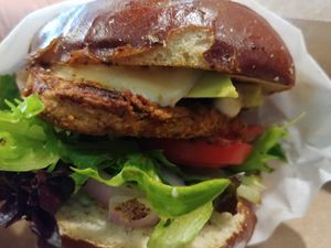 Peri Peri Sandwich: Really good, I enjoyed the mayo. So many options but I think this is one of my favorites at Native Foods in Boulder