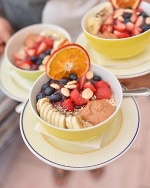 Açaí bowl   at Bar55 in Ibiza