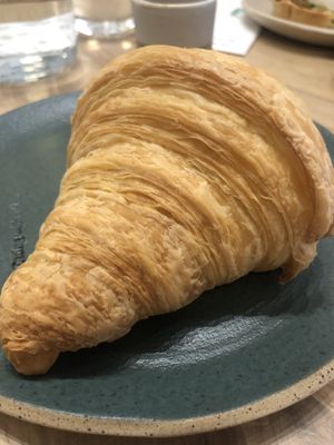 Plain croissant   at Holy Llama - Sintagma in Athens
