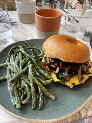 Grilled cheese  at Holy Llama - Sintagma in Athens