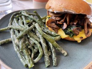 Grilled cheese   at Holy Llama - Sintagma in Athens
