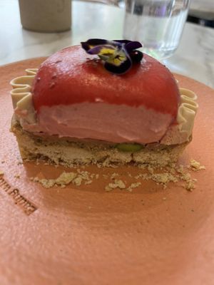 Bad photo but look at those tasty layers!   at Holy Llama - Sintagma in Athens