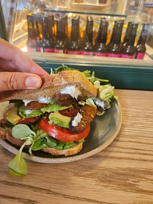 BLT- so good!! at Holy Llama - Sintagma in Athens