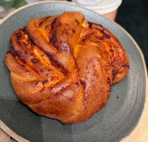 Not a pizza at Holy Llama - Sintagma in Athens