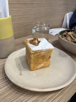 Praline pastry 🥐   at Holy Llama - Sintagma in Athens