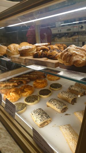 Sweet and savoury pastries at Holy Llama - Sintagma in Athens
