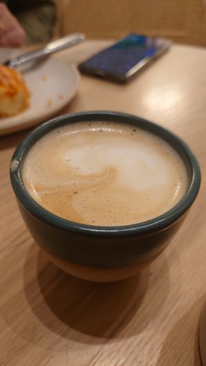 Cappuccino at Holy Llama - Sintagma in Athens