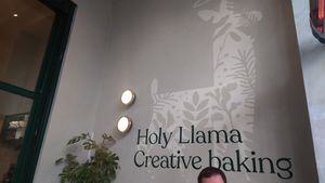 Wall at Holy Llama - Sintagma in Athens