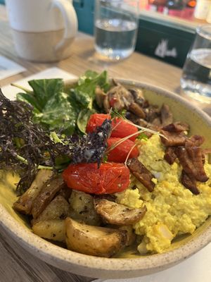 Holy Bowl - very yummy!  at Holy Llama - Sintagma in Athens