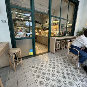 Entrance   at Holy Llama - Sintagma in Athens