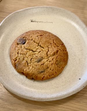 Sugar-free cookie  at Holy Llama - Sintagma in Athens