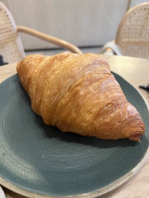 Plain croissant   at Holy Llama - Sintagma in Athens