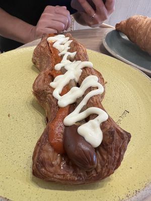 Puff dog  at Holy Llama - Sintagma in Athens