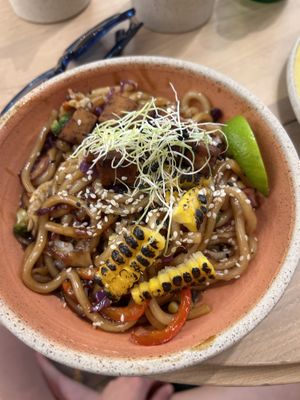 Noodles   at Holy Llama - Sintagma in Athens