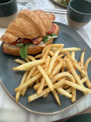 Tempeh Croissant   at Holy Llama - Sintagma in Athens
