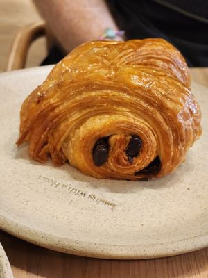 Pain au chocolat at Holy Llama - Sintagma in Athens