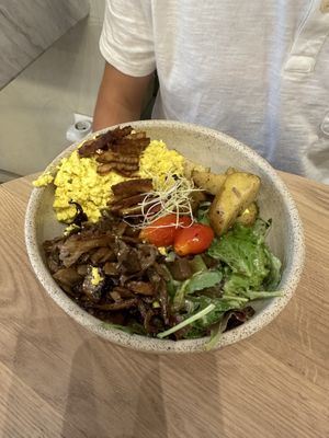 holy bowl (€11.70) - good but maybe not the best here  at Holy Llama - Sintagma in Athens