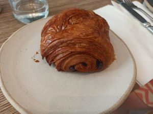 Pain au chocolat at Holy Llama - Sintagma in Athens