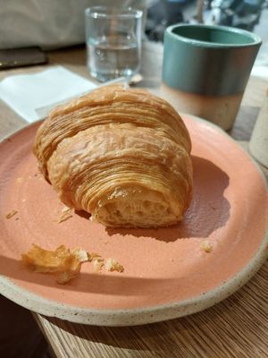 Croissant at Holy Llama - Sintagma in Athens