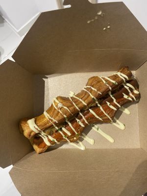 Puff dog  at Holy Llama - Sintagma in Athens