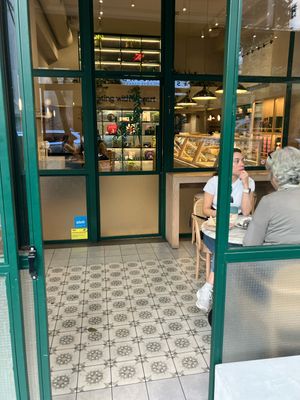 The cafe   at Holy Llama - Sintagma in Athens