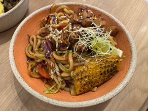 Udon Noodles at Holy Llama - Sintagma in Athens