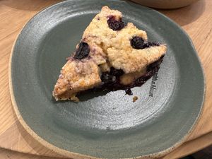 Lemon Blueberry Scone at Holy Llama - Sintagma in Athens
