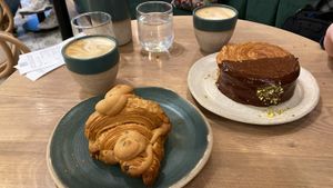 Just wow! I’m not a big friend of cake but this one I loved so much!   at Holy Llama - Sintagma in Athens