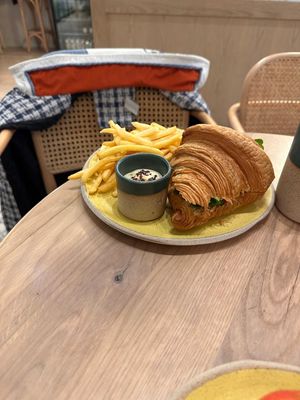 Steak Croissant Menu at Holy Llama - Sintagma in Athens