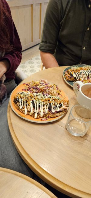 Mushroom steak at Holy Llama - Sintagma in Athens