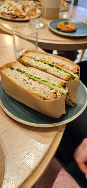 Tuna sandwich at Holy Llama - Sintagma in Athens