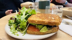 BLT sandwich   at Holy Llama - Sintagma in Athens