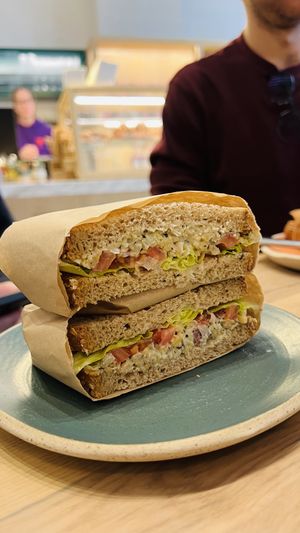 ‘Tuna’ sandwich   at Holy Llama - Sintagma in Athens