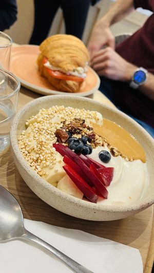 Yogurt bowl   at Holy Llama - Sintagma in Athens