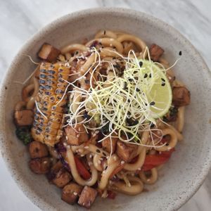 Udon Noodles at Holy Llama - Sintagma in Athens