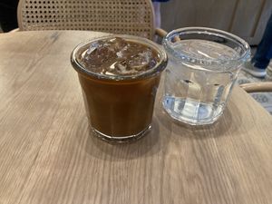 Iced cappuccino  at Holy Llama - Sintagma in Athens