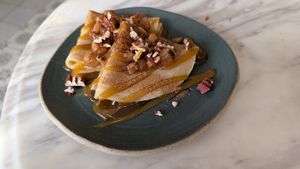 Butterscotch Crepes at Holy Llama - Sintagma in Athens