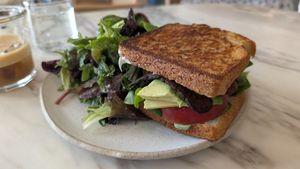 BLT Sandwich at Holy Llama - Sintagma in Athens