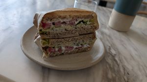 Tuna Sandwich at Holy Llama - Sintagma in Athens