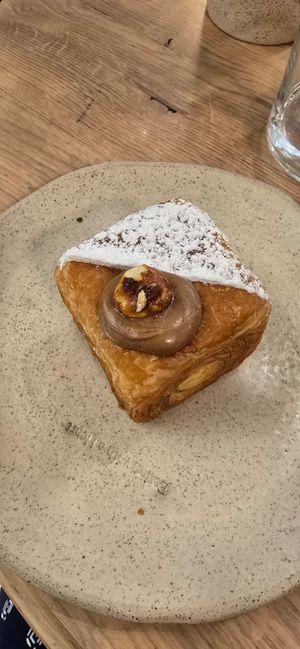 Praline Cruffin at Holy Llama - Sintagma in Athens