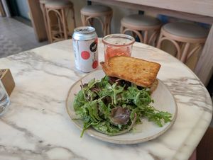 BLT sandwich at Holy Llama - Sintagma in Athens