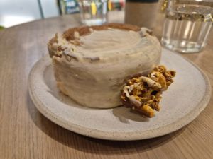 Vanilla caramel wonderwheel at Holy Llama - Sintagma in Athens