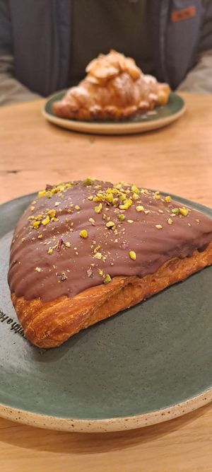 Dubai Style Croissant at Holy Llama - Sintagma in Athens