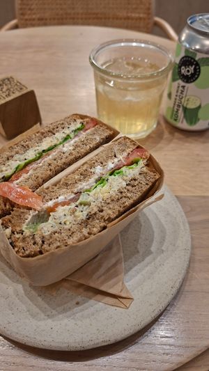 Tuna Sandwich at Holy Llama - Sintagma in Athens