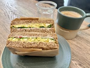 Tofu sandwich   at Holy Llama - Sintagma in Athens